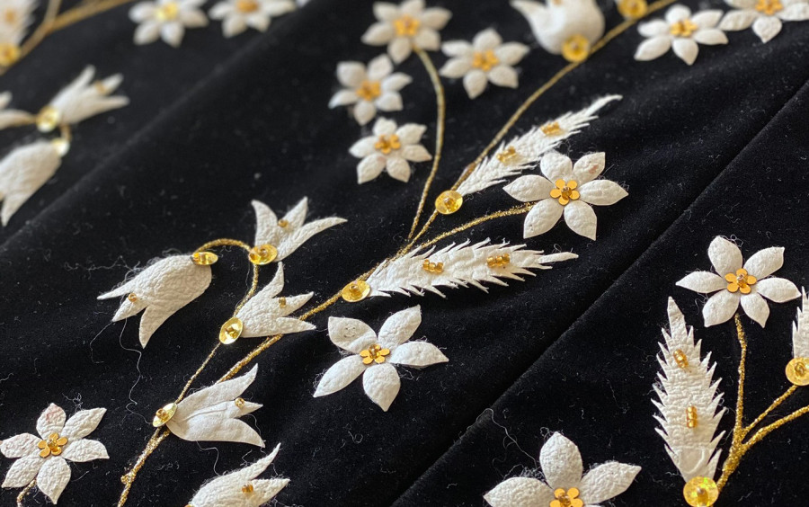 Cocoon Embroidery (West Azerbaijan Province)