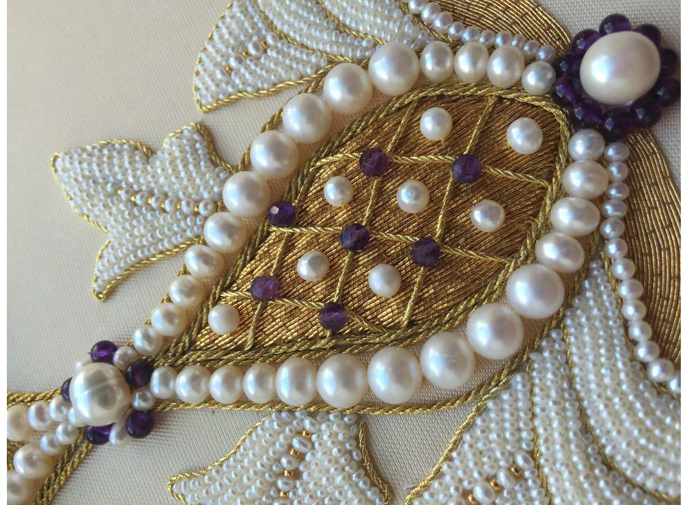 تطریز بالؤلؤ