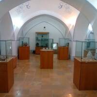 نمای داخلی سالن موزه گرمابه میمه