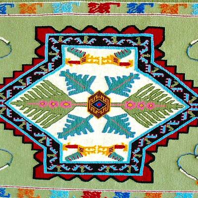 Килим Голбарджасте (Илам)